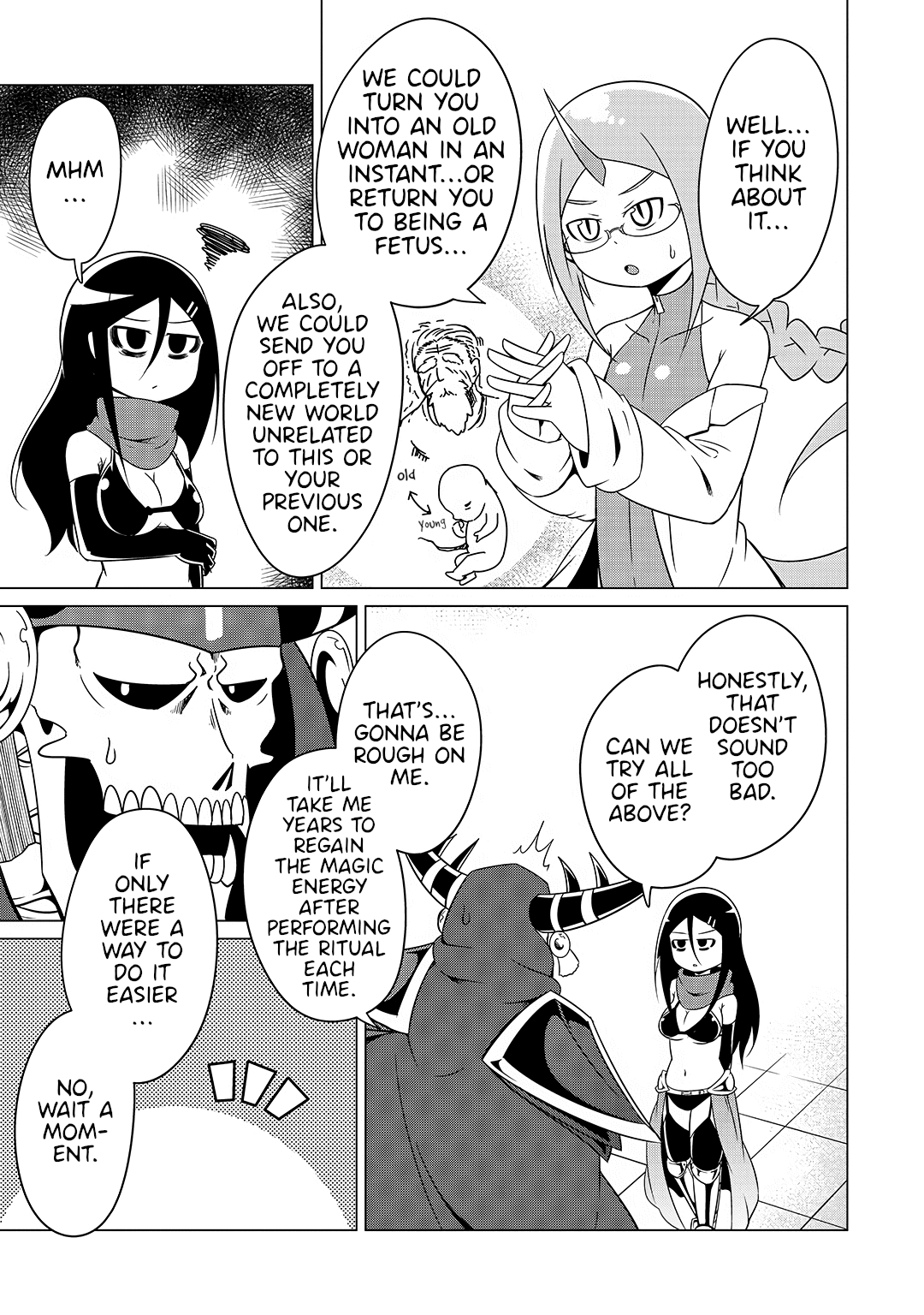 The Devil is Troubled by the Suicidal Heroine Chapter 18 page 7 - Chapter 18: Killing Mana with a forbidden curse! 2 [END]