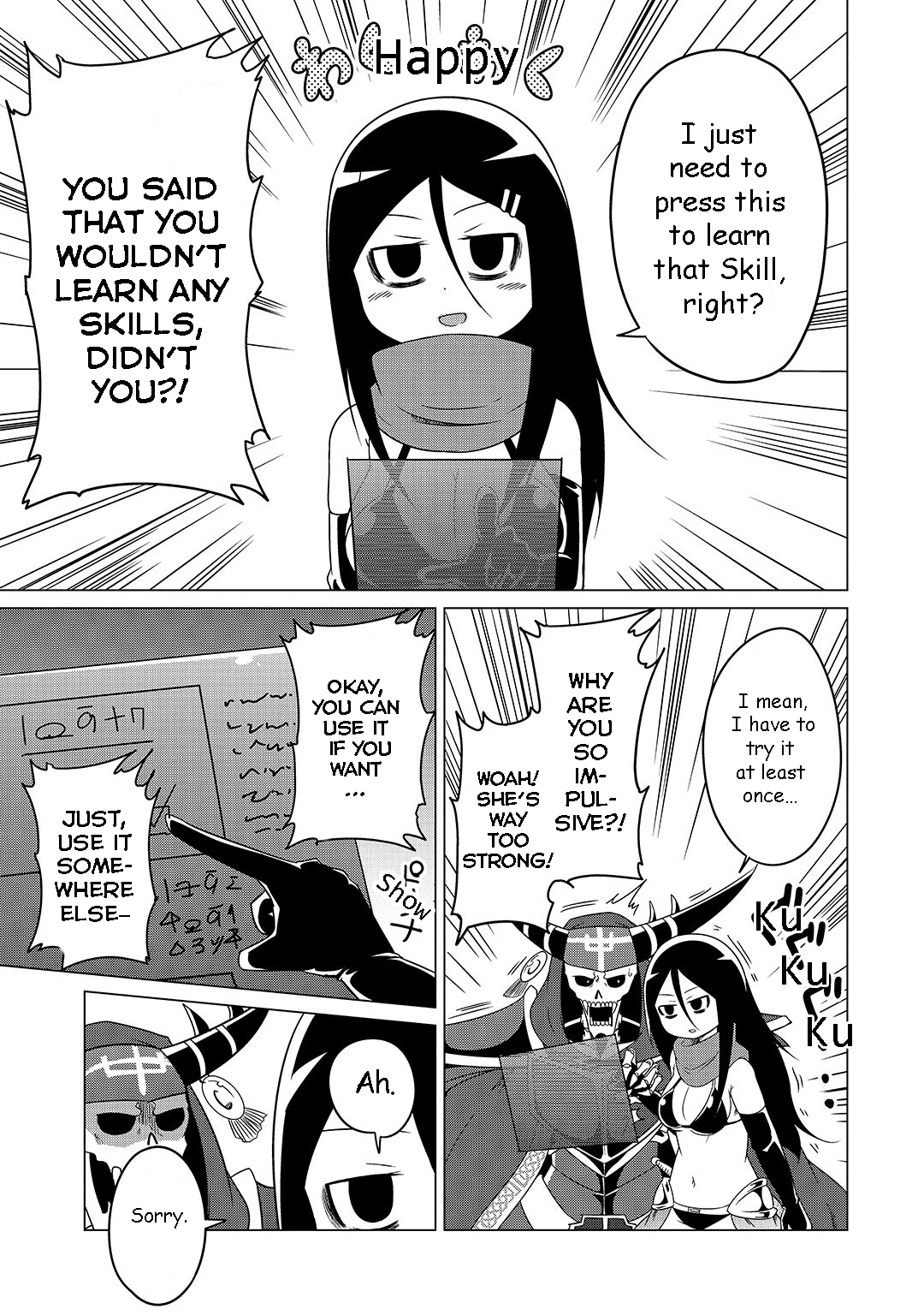 The Devil is Troubled by the Suicidal Heroine Chapter 3 page 14 - Chapter 3: The Devil is made to learn new skills!