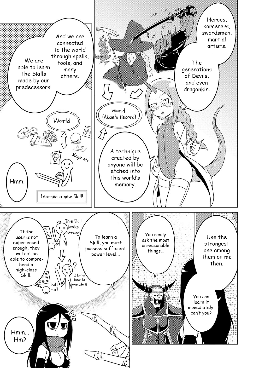 The Devil is Troubled by the Suicidal Heroine Chapter 3 page 6 - Chapter 3: The Devil is made to learn new skills!
