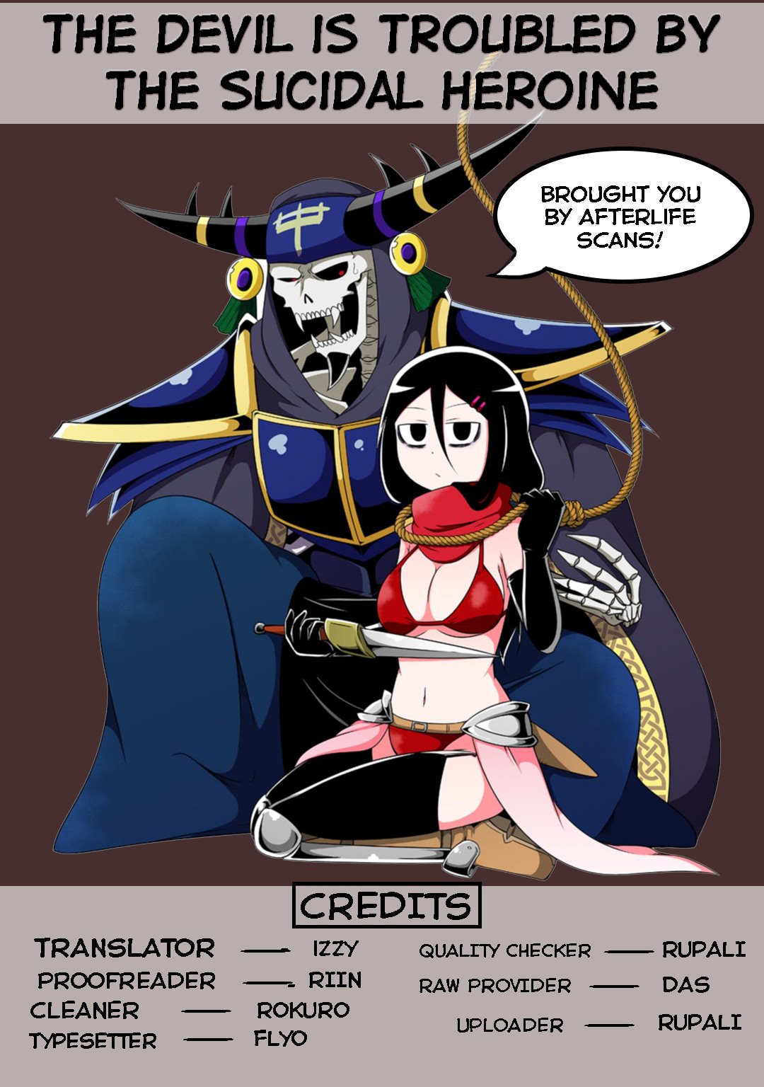 The Devil is Troubled by the Suicidal Heroine Chapter 4 page 1 - Chapter 4: Emergency meeting at the Devil's castle