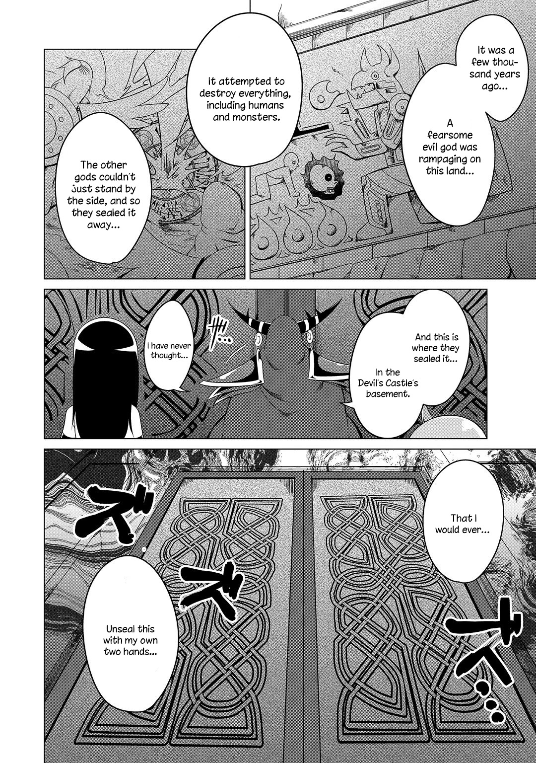 The Devil is Troubled by the Suicidal Heroine Chapter 8 page 2 - Chapter 8: The devil unseals the evil god!