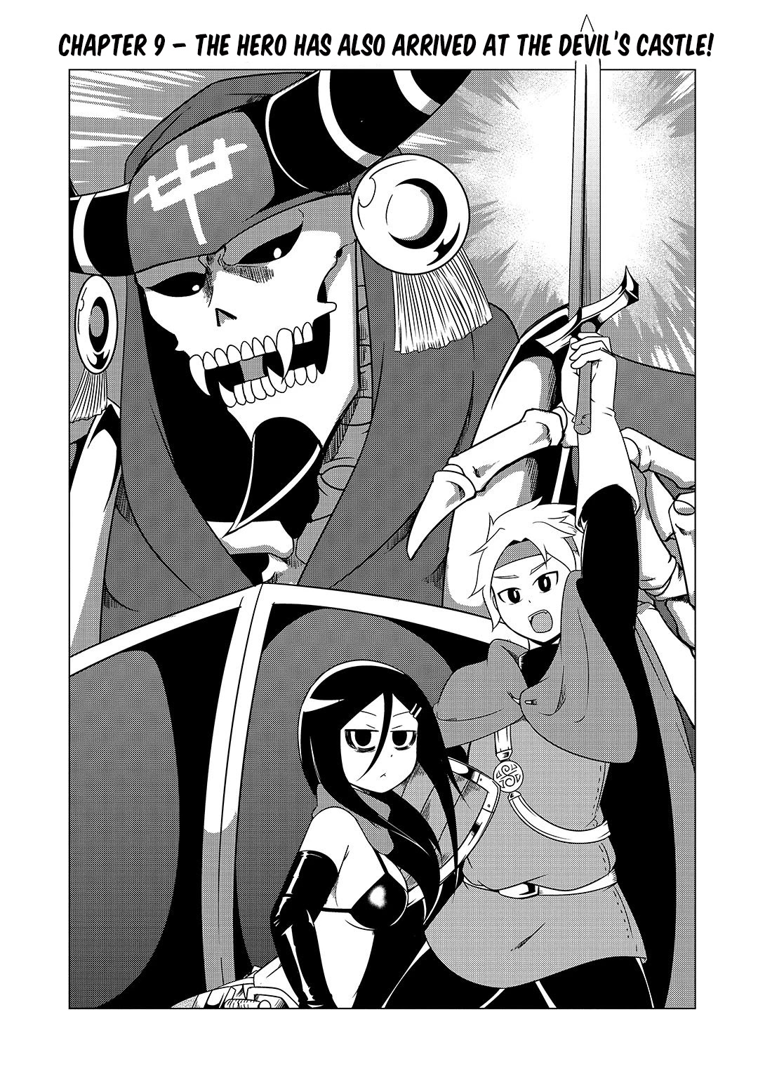The Devil is Troubled by the Suicidal Heroine Chapter 9 page 3 - Chapter 9: The hero has also arrived at the devil's castle!