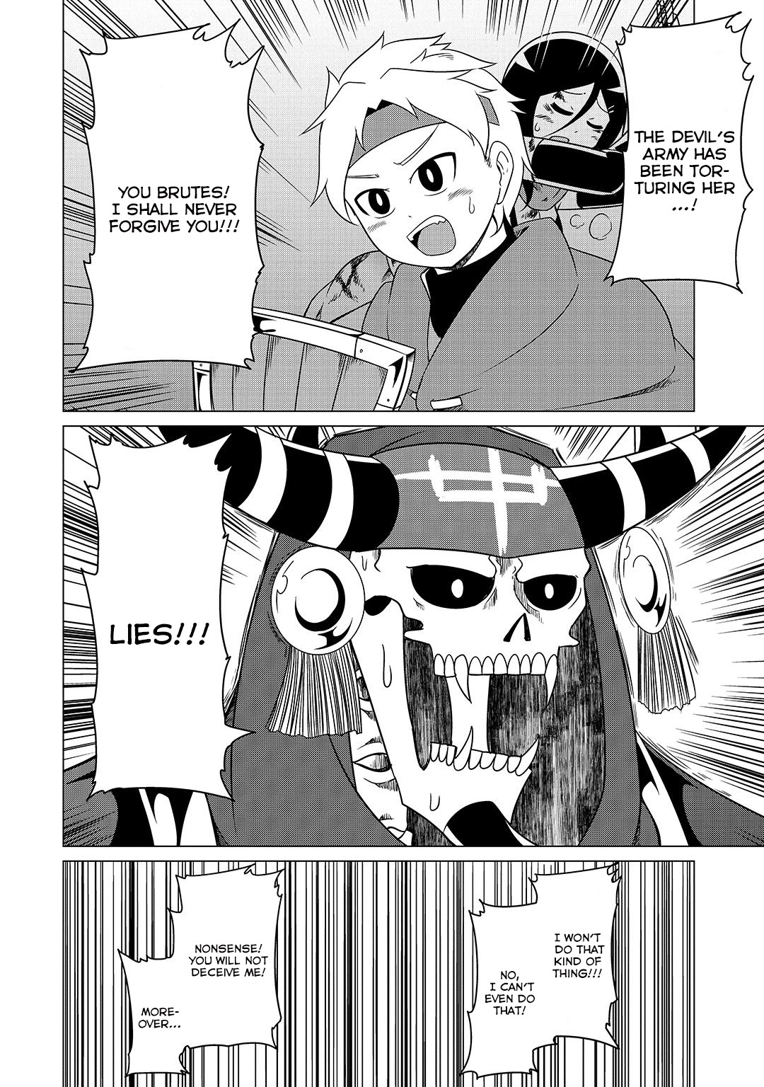 The Devil is Troubled by the Suicidal Heroine Chapter 9 page 6 - Chapter 9: The hero has also arrived at the devil's castle!