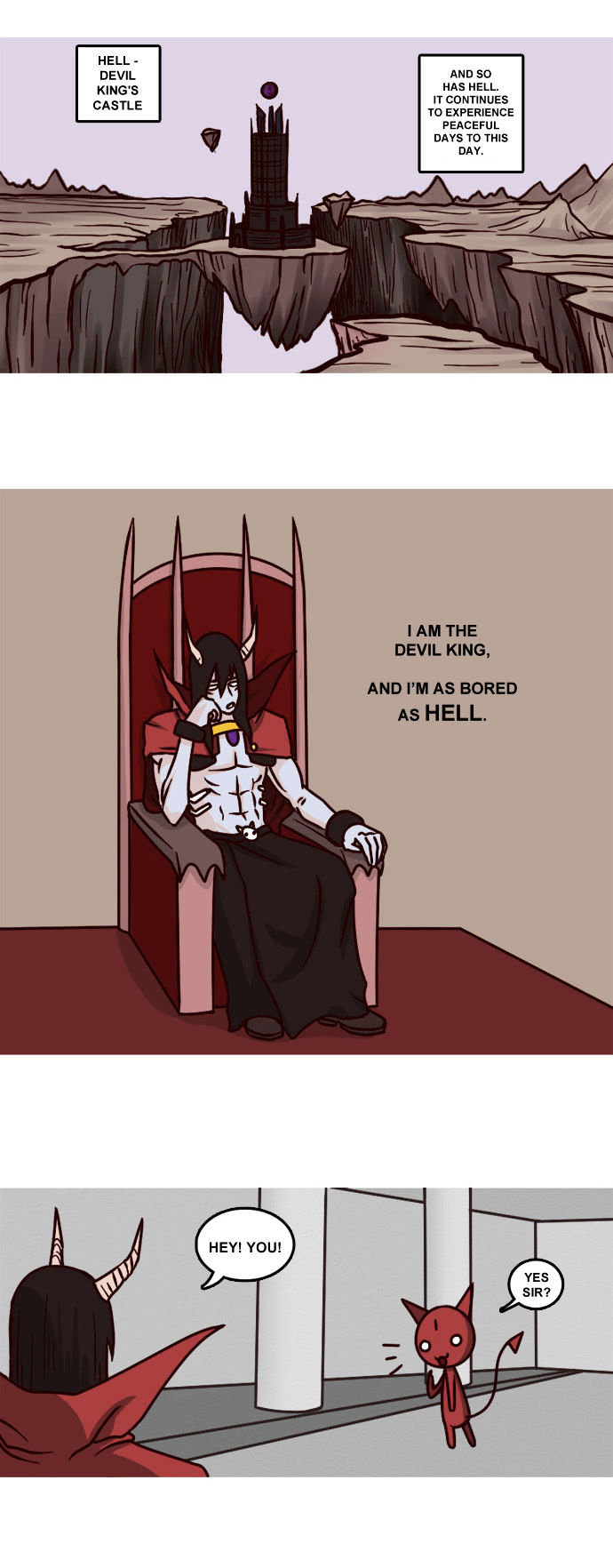 The Devil King Is Bored Chapter 0 page 2 - Chapter 0