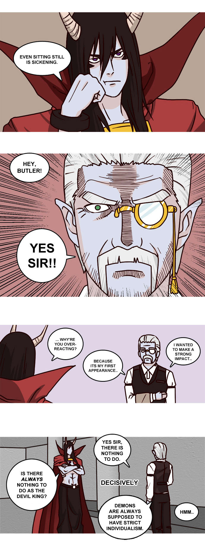 The Devil King Is Bored Chapter 1 page 2 - Chapter 1