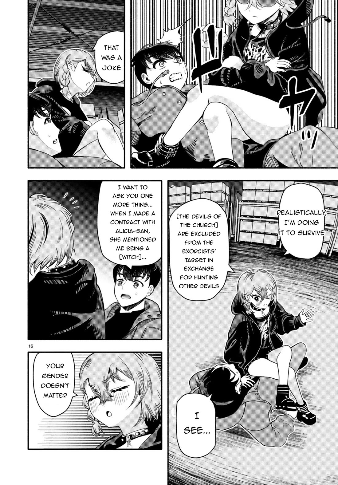 The Devil Kisses the Rosary Chapter 2 page 17 - Chapter 2