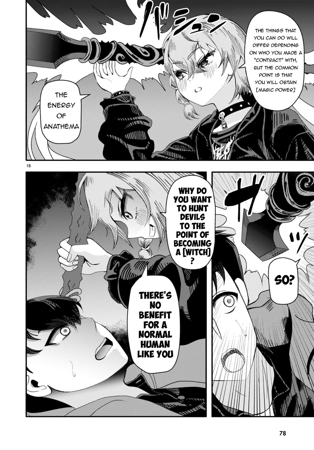 The Devil Kisses the Rosary Chapter 2 page 19 - Chapter 2