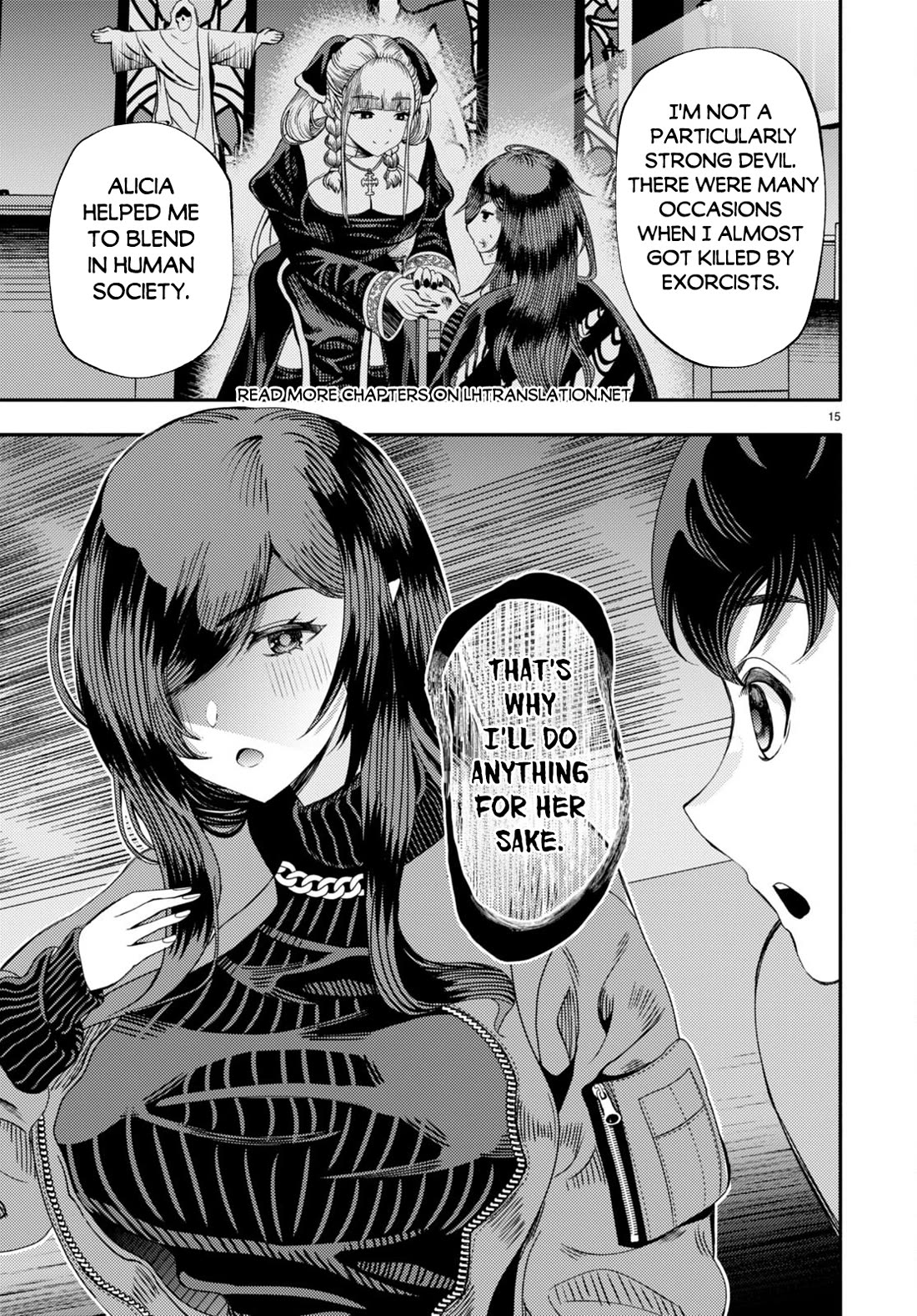 The Devil Kisses the Rosary Chapter 3 page 18 - Chapter 3
