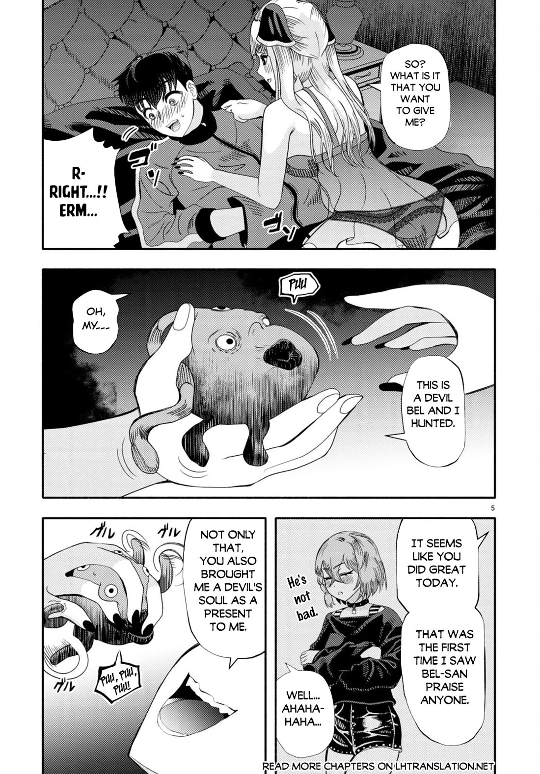 The Devil Kisses the Rosary Chapter 3 page 8 - Chapter 3