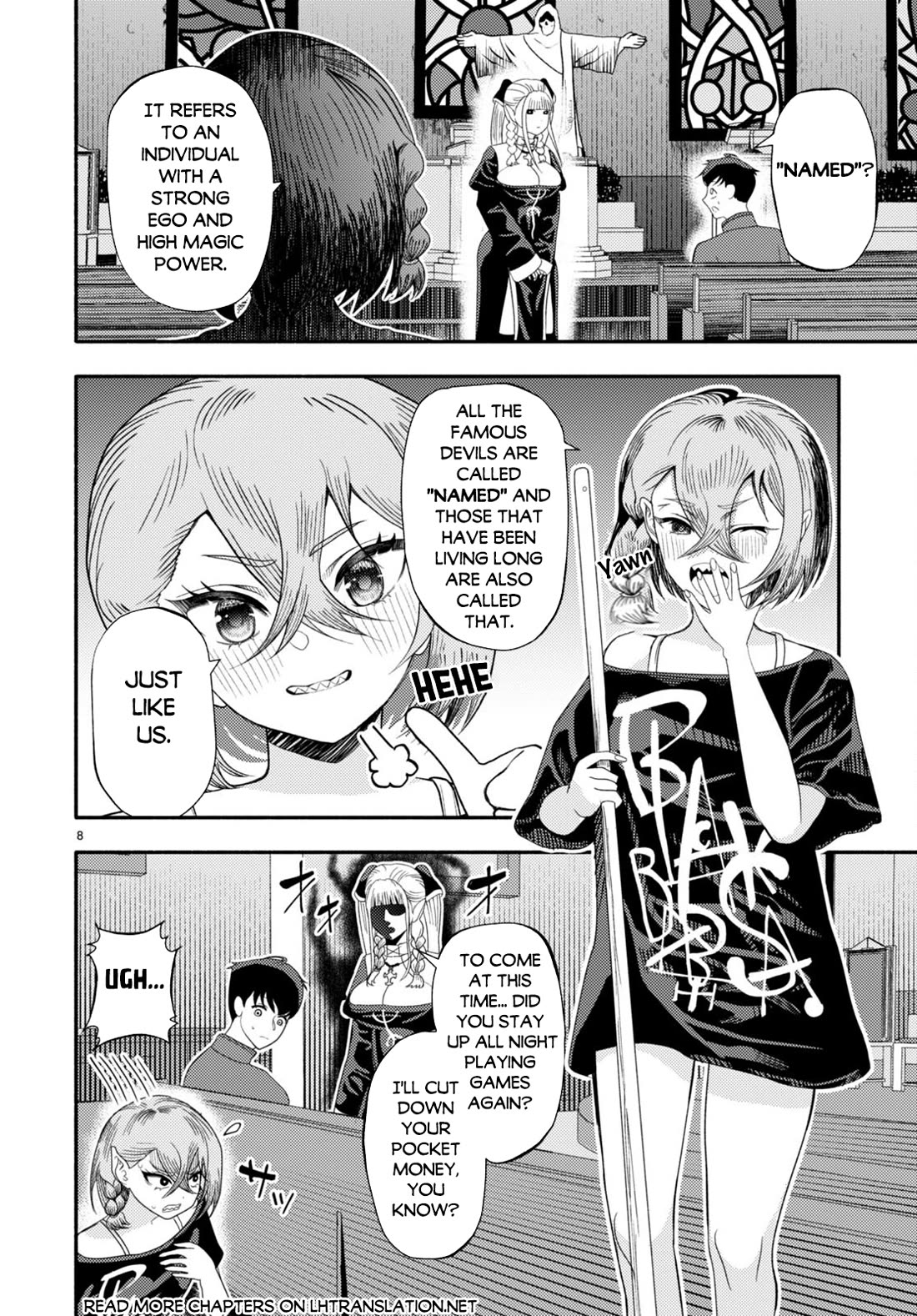 The Devil Kisses the Rosary Chapter 4 page 10 - Chapter 4