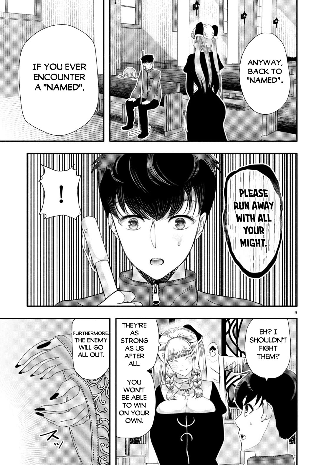 The Devil Kisses the Rosary Chapter 4 page 11 - Chapter 4