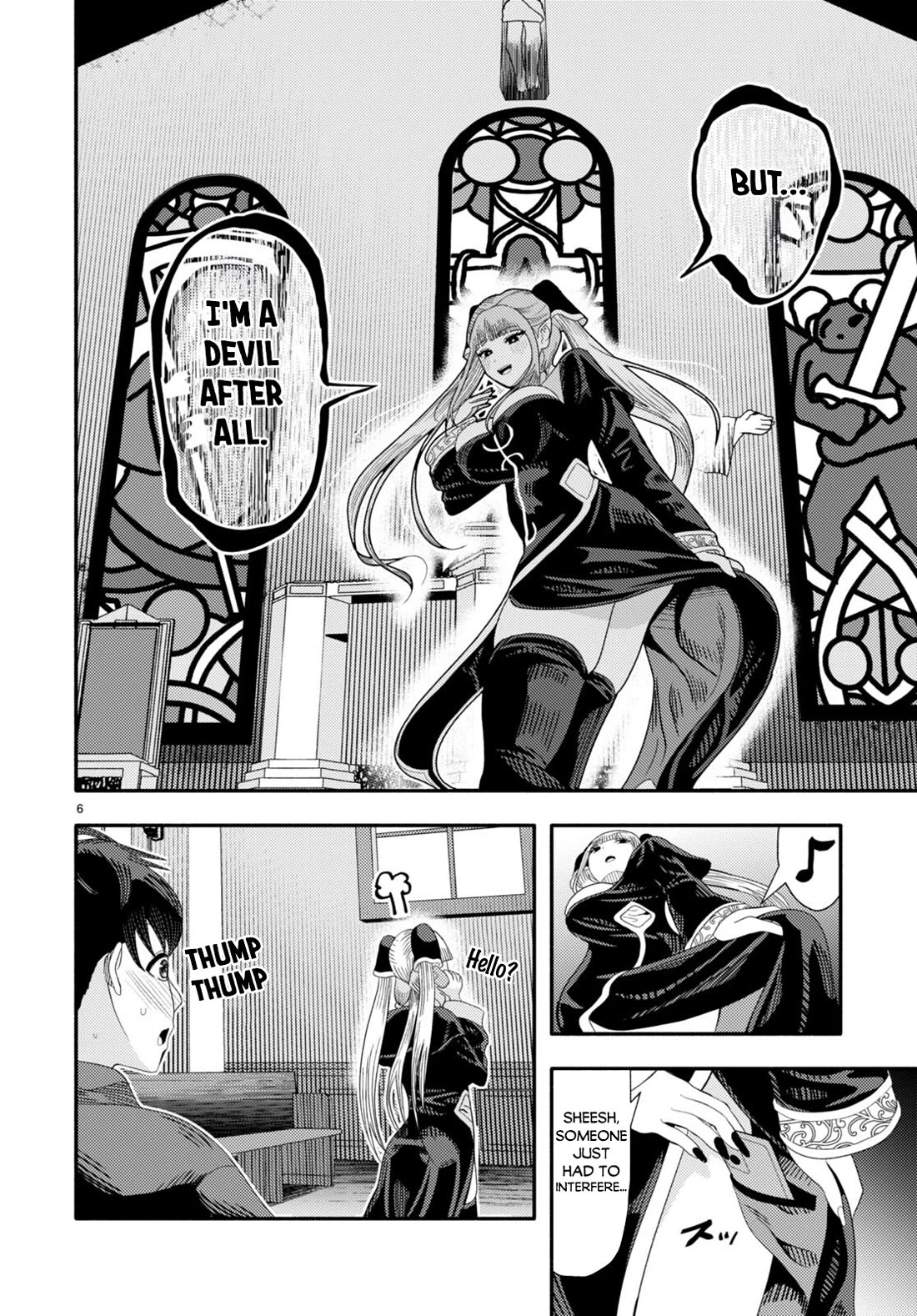 The Devil Kisses the Rosary Chapter 4 page 8 - Chapter 4