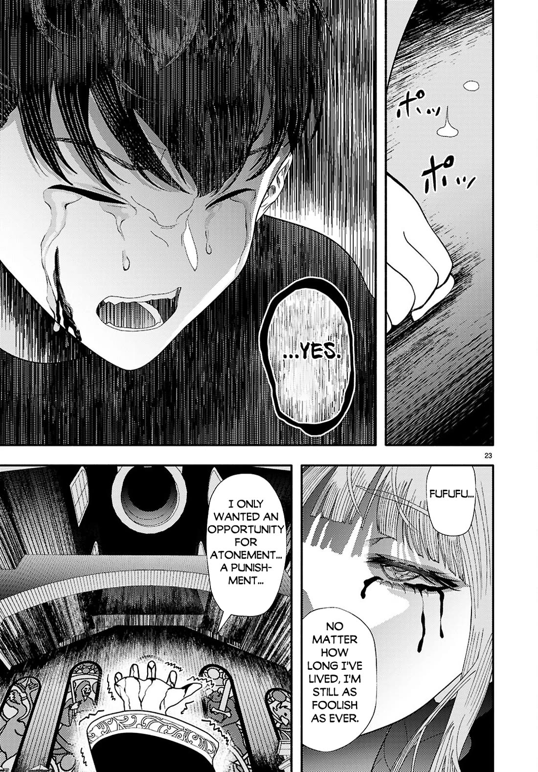 The Devil Kisses the Rosary Chapter 9 page 23 - Chapter 9 [END]