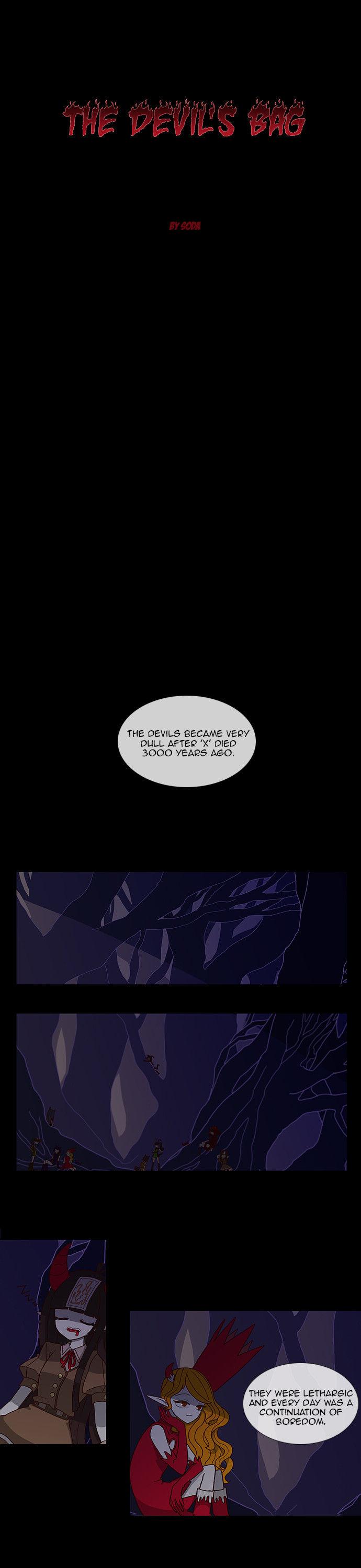 The Devil's Bag Chapter 2 page 1 - Chapter 2 : EP02 - Devil,Hell and Bag