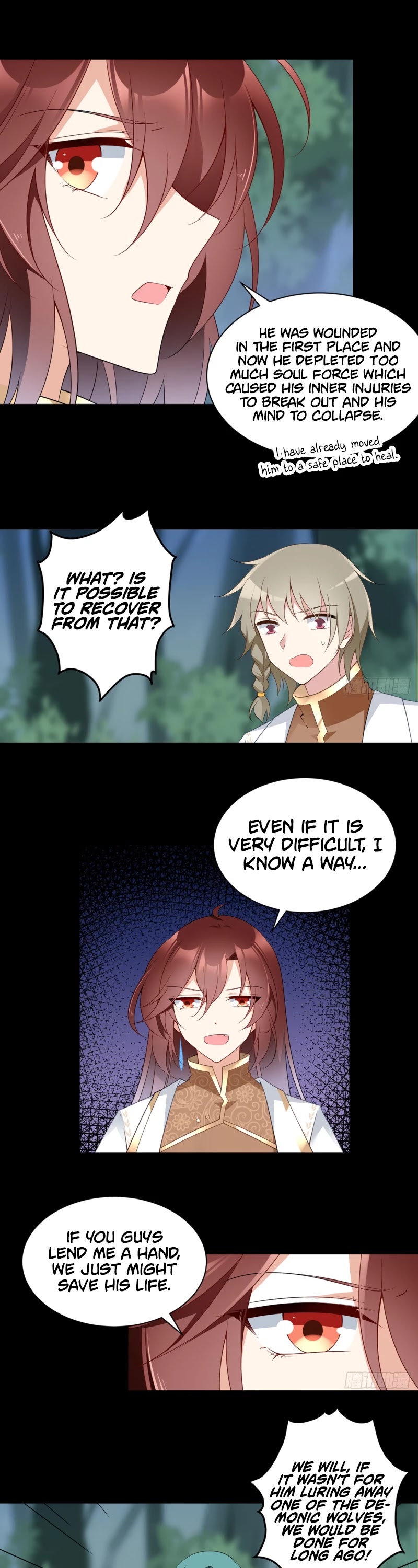 The Distinguished Cute Master Chapter 167 page 12 - Chapter 167: I Won't Let You Down