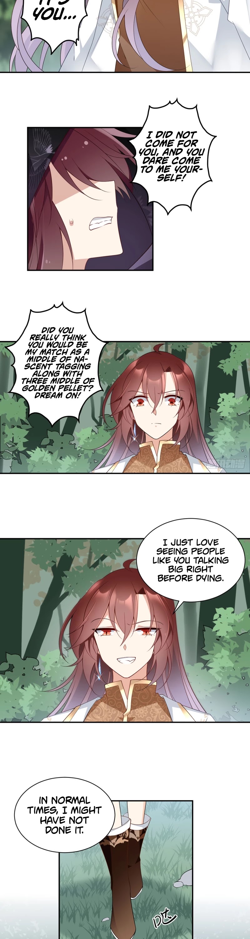 The Distinguished Cute Master Chapter 168 page 3 - Chapter 168: Yuan Chu Vs The Man In Dark Cape