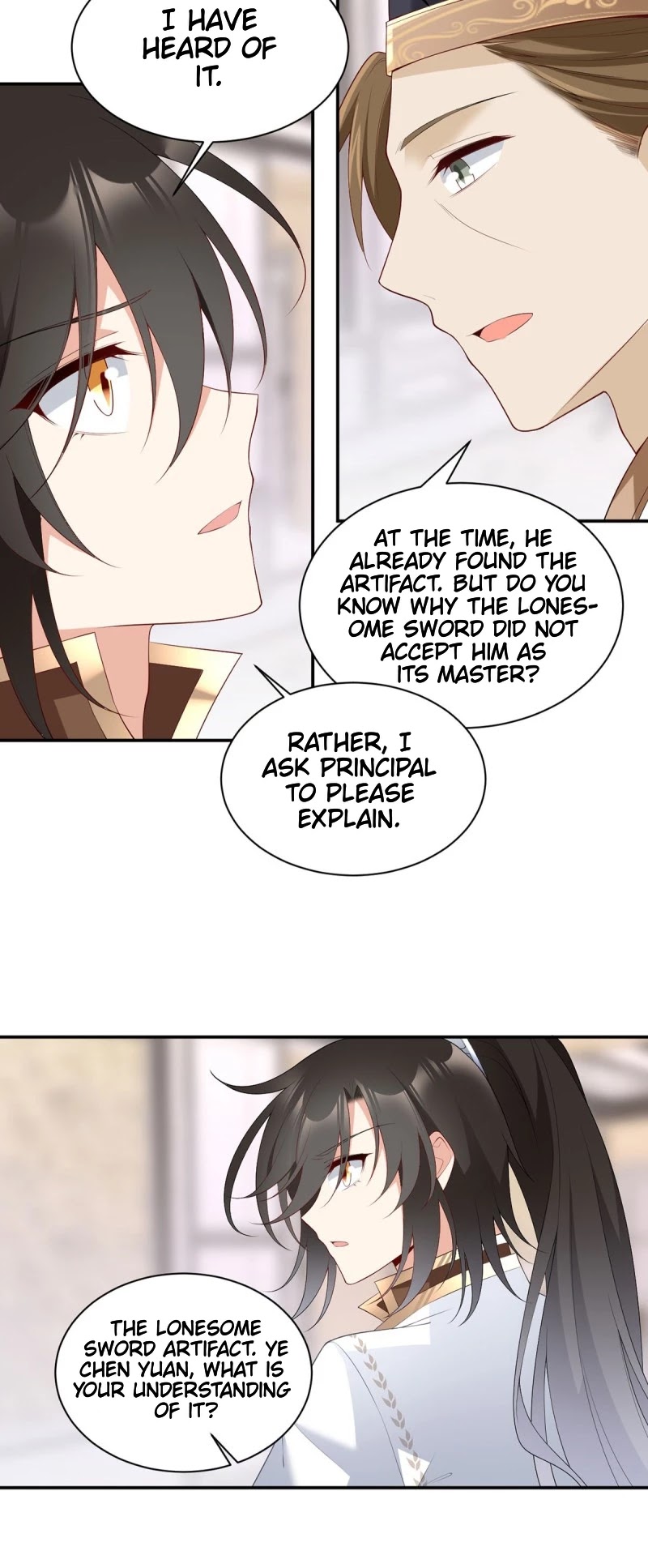 The Distinguished Cute Master Chapter 189 page 21 - Chapter 189: The Lonesome Sword Needs Emotions