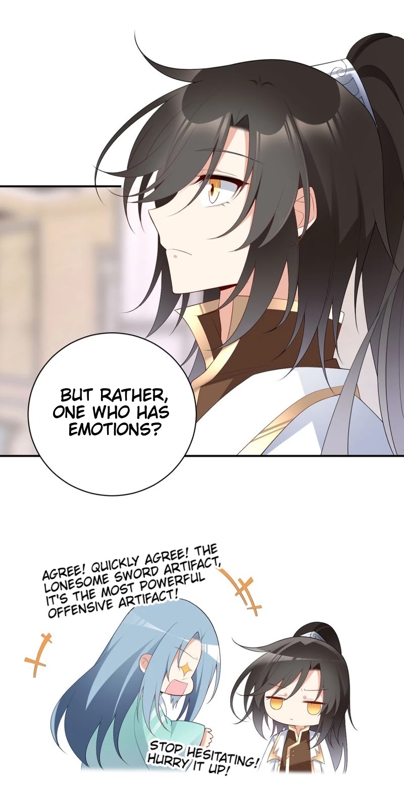 The Distinguished Cute Master Chapter 189 page 28 - Chapter 189: The Lonesome Sword Needs Emotions