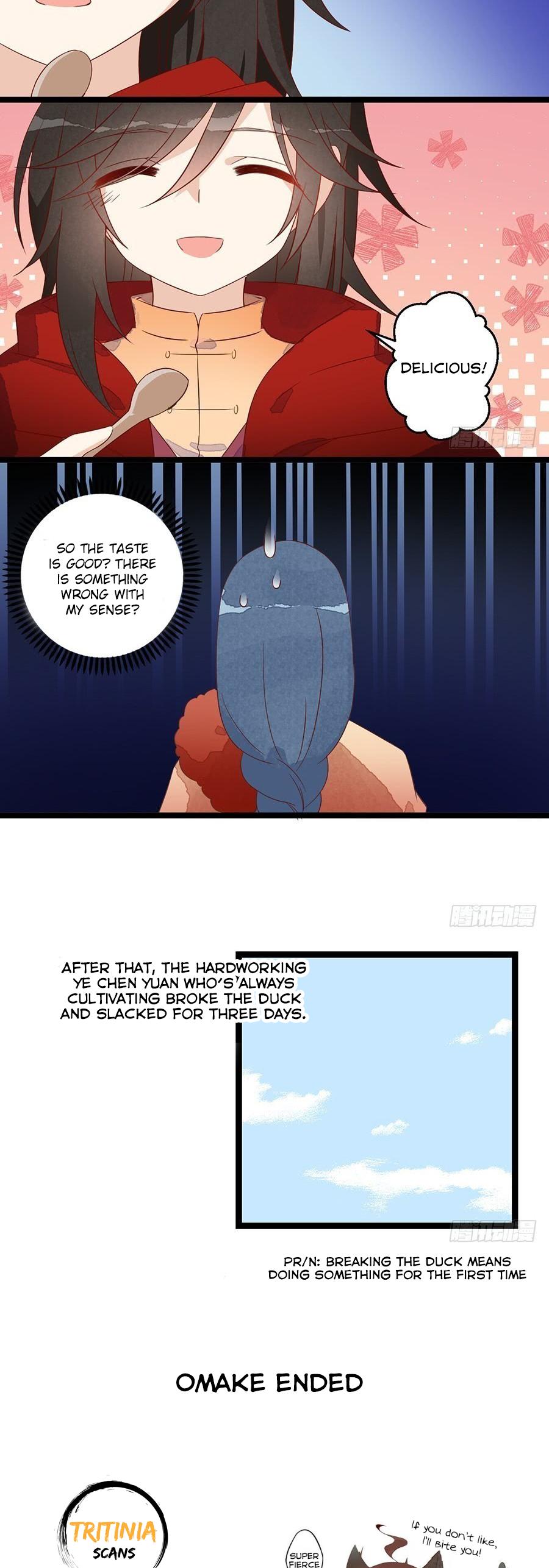 The Distinguished Cute Master Chapter 20.4 page 4 - Chapter 20.4: Omake – Ye Chen Yuan During Chinese New Year Eve