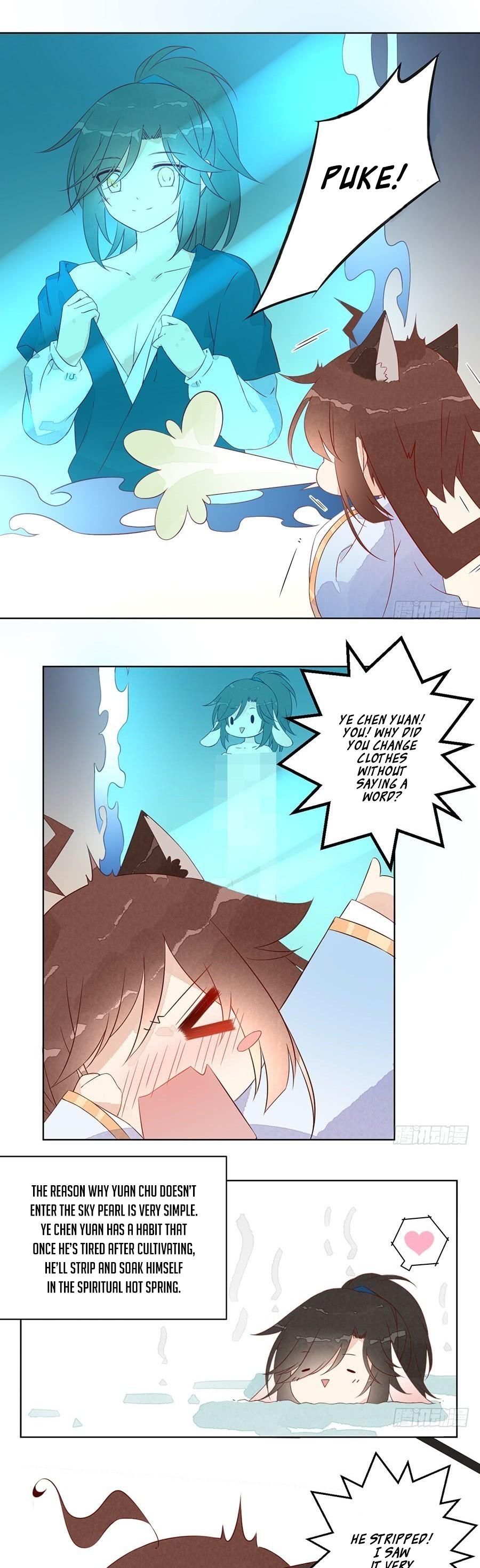 The Distinguished Cute Master Chapter 22.1 page 4 - Chapter 22.1: Omake – The Days after co-sharing the sky pearl
