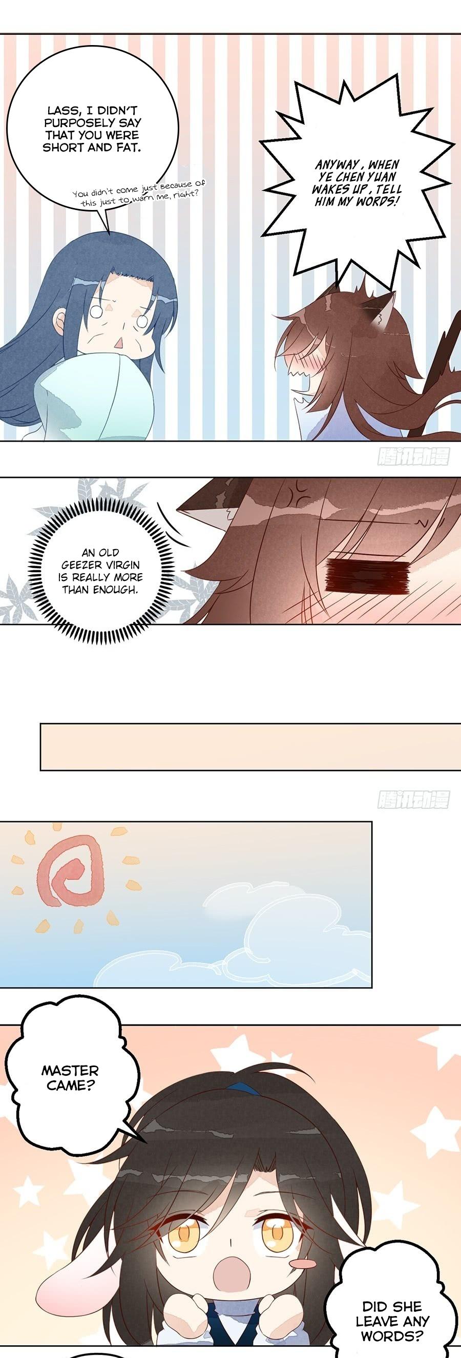 The Distinguished Cute Master Chapter 22.1 page 8 - Chapter 22.1: Omake – The Days after co-sharing the sky pearl