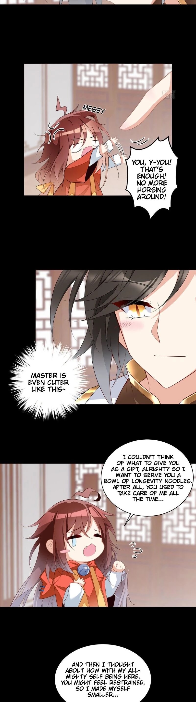 The Distinguished Cute Master Chapter 224 page 4 - Chapter 224: The Tiny Tiny Master and Longevity Noodles