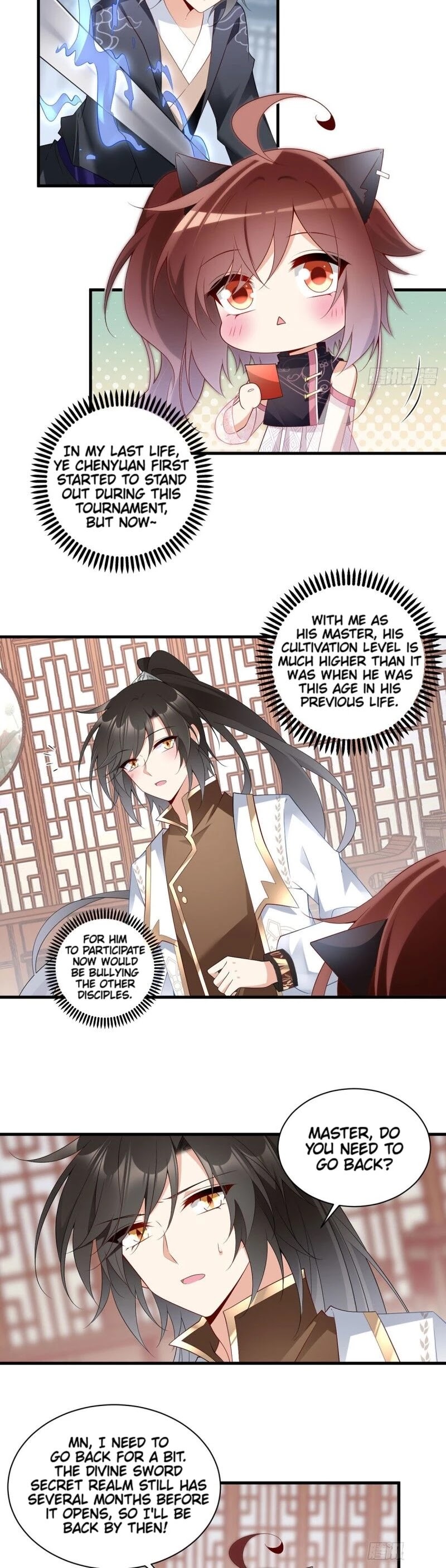 The Distinguished Cute Master Chapter 227 page 4 - Chapter 227: Master and Disciple Pair, Separated Again