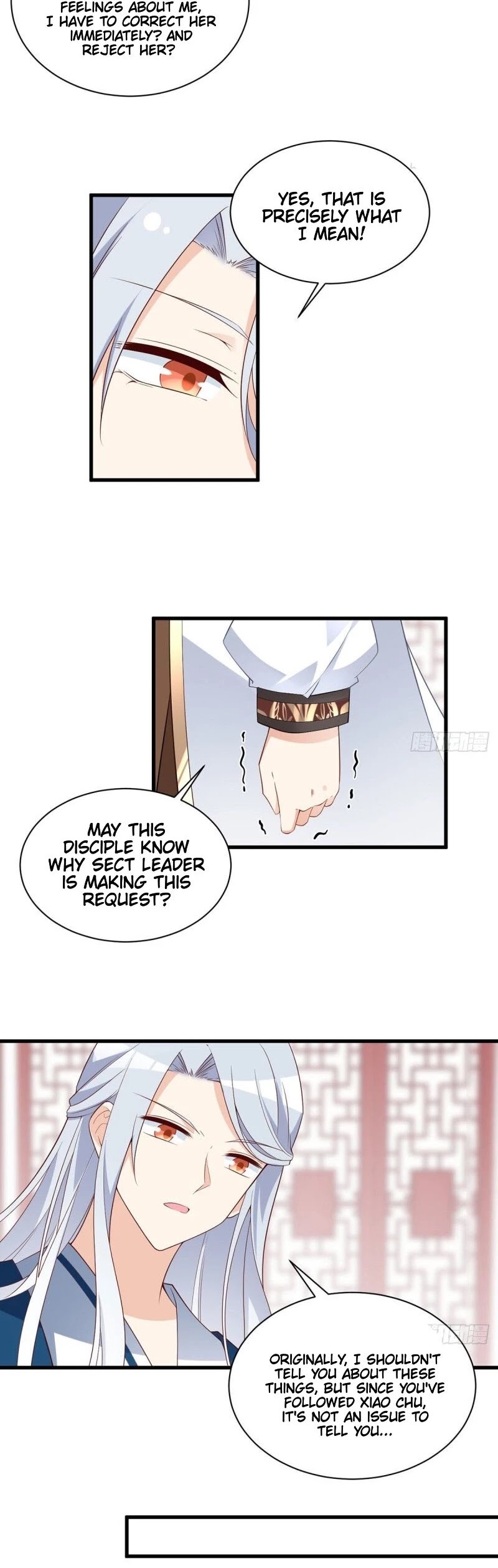 The Distinguished Cute Master Chapter 234 page 11 - Chapter 234: Whispers Between the Sect Master and the Disciple