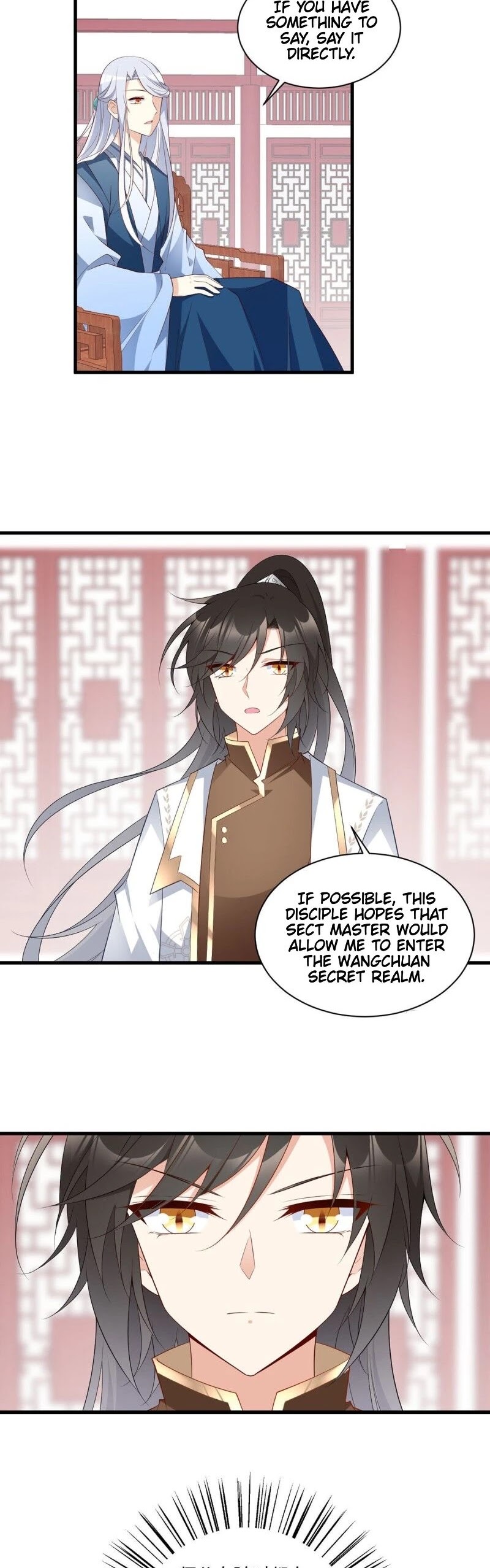 The Distinguished Cute Master Chapter 234 page 4 - Chapter 234: Whispers Between the Sect Master and the Disciple