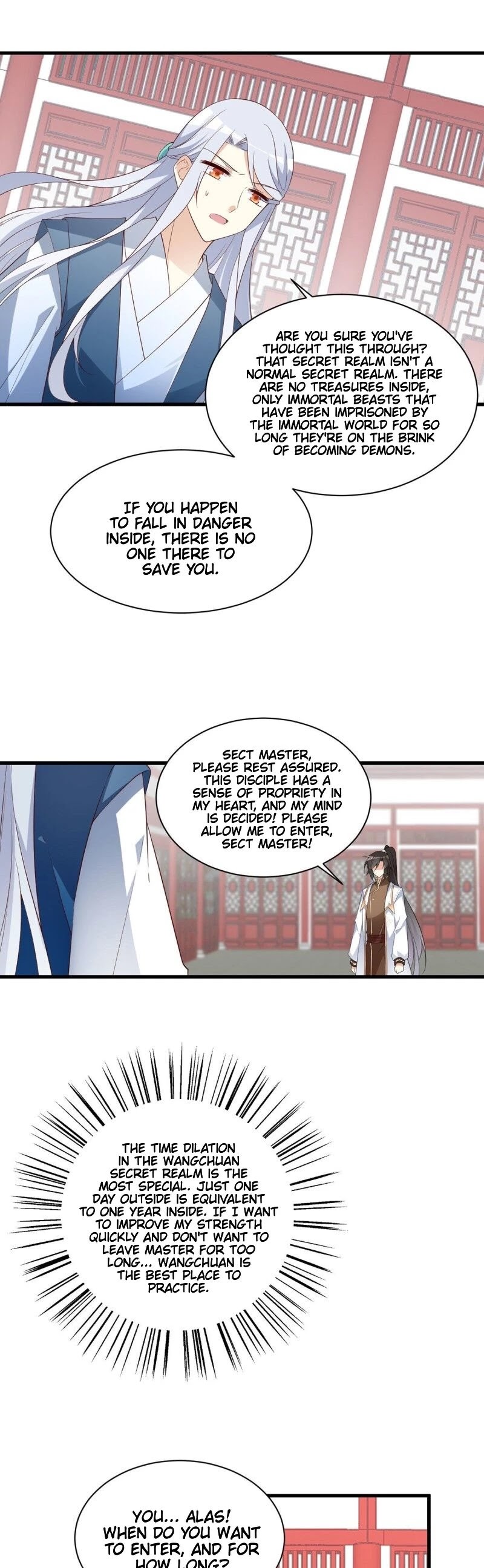 The Distinguished Cute Master Chapter 234 page 7 - Chapter 234: Whispers Between the Sect Master and the Disciple