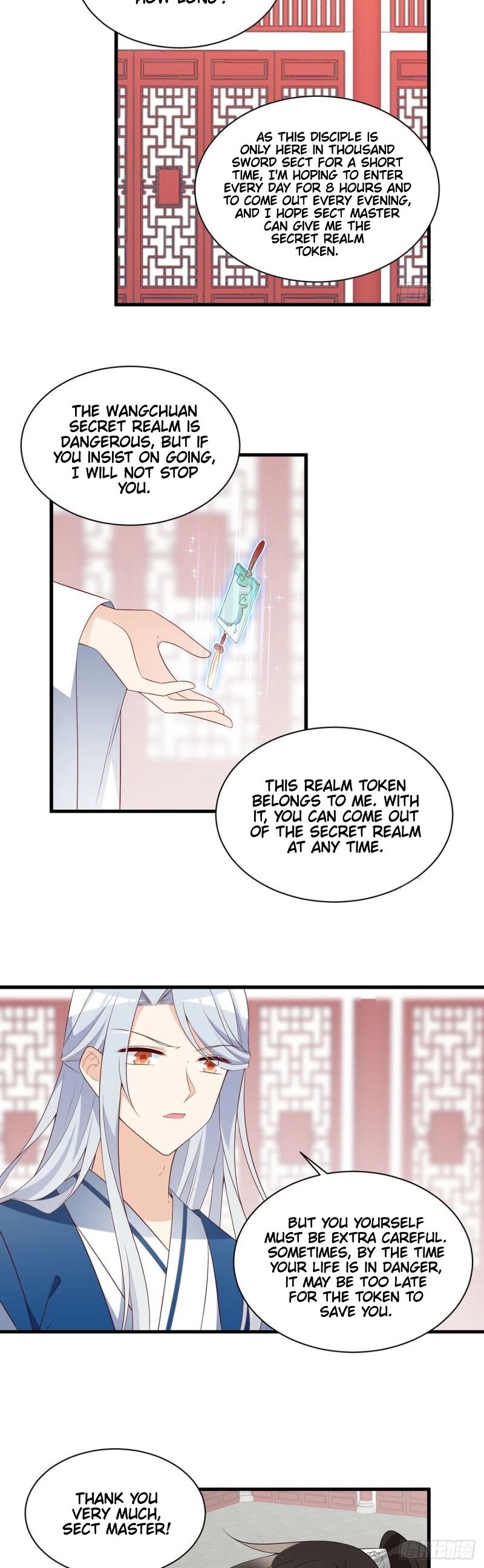 The Distinguished Cute Master Chapter 234 page 8 - Chapter 234: Whispers Between the Sect Master and the Disciple