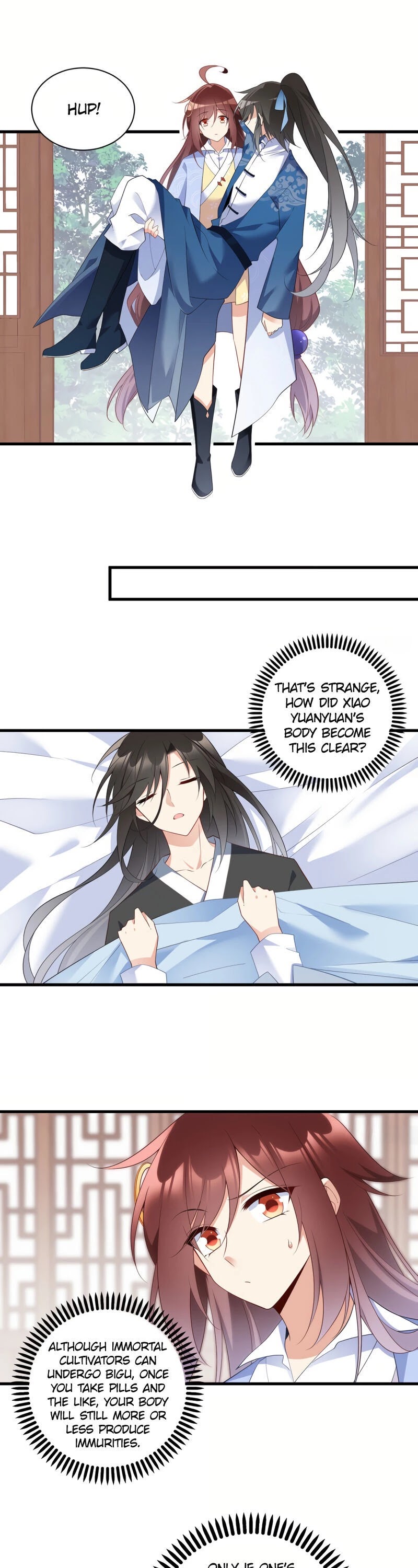 The Distinguished Cute Master Chapter 243 page 9 - Chapter 243: The Xiao Yuanyuan Who Fainted