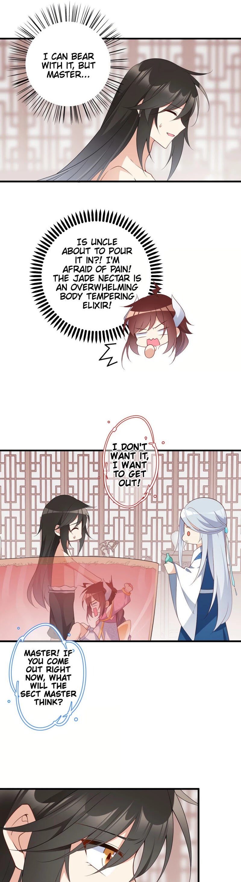 The Distinguished Cute Master Chapter 245 page 4 - Chapter 245: Taking a Bath With Master!