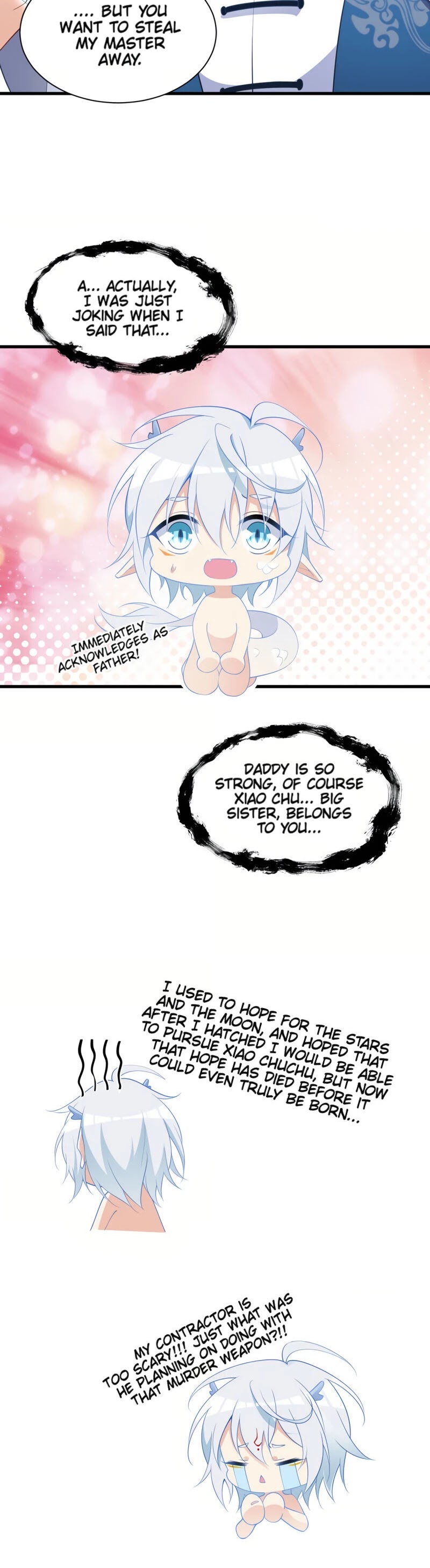 The Distinguished Cute Master Chapter 250 page 15 - Chapter 250: The Little White Dragon Hatched