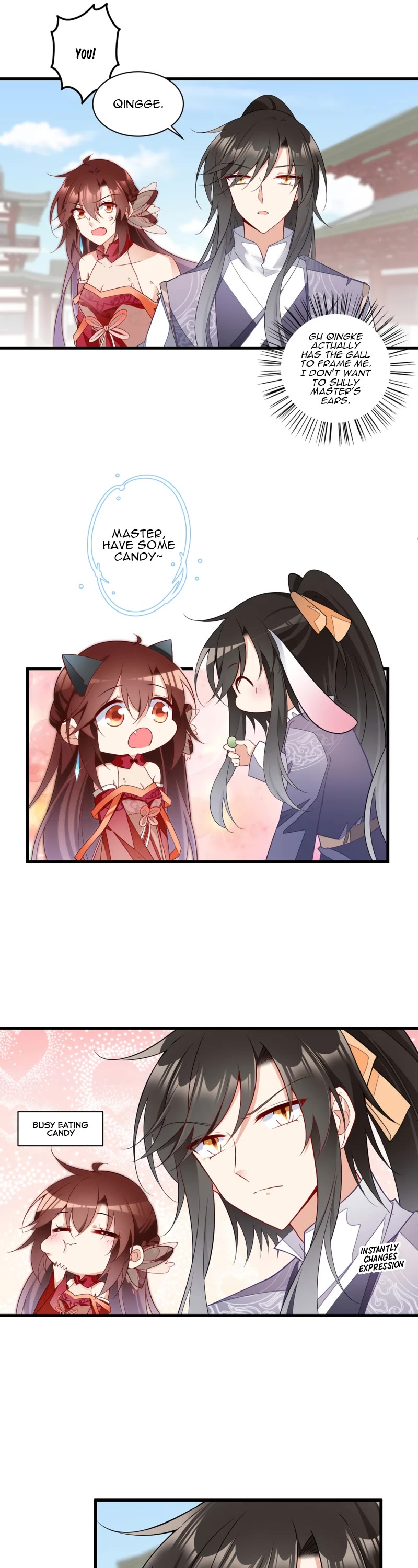 The Distinguished Cute Master Chapter 265 page 6 - Chapter 265: Gu Qingke's Struggle