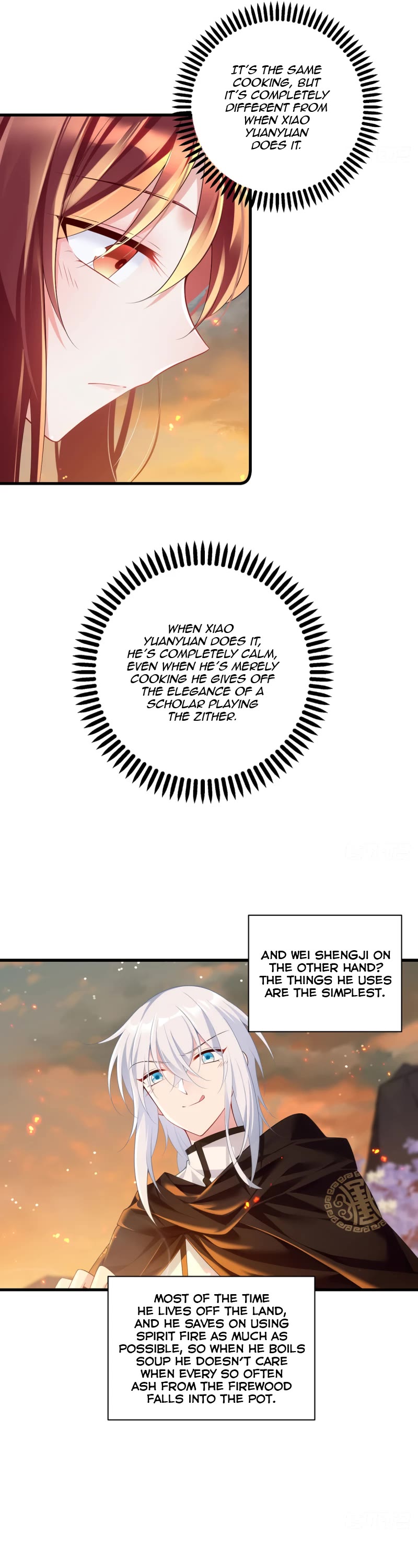 The Distinguished Cute Master Chapter 285 page 14 - Chapter 285: Master was Fed by Someone Else