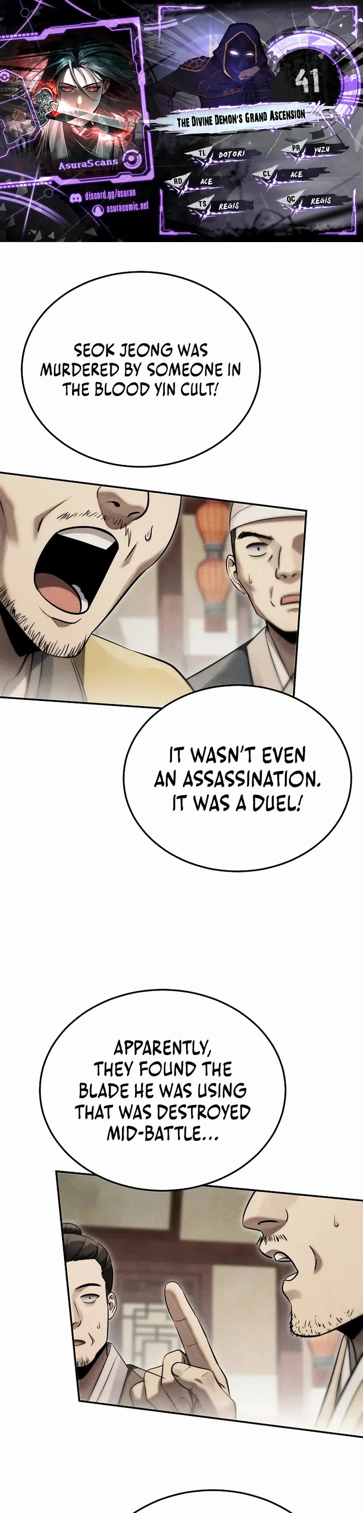The Divine Demon's Grand Ascension Chapter 41 page 1 - Chapter 41
