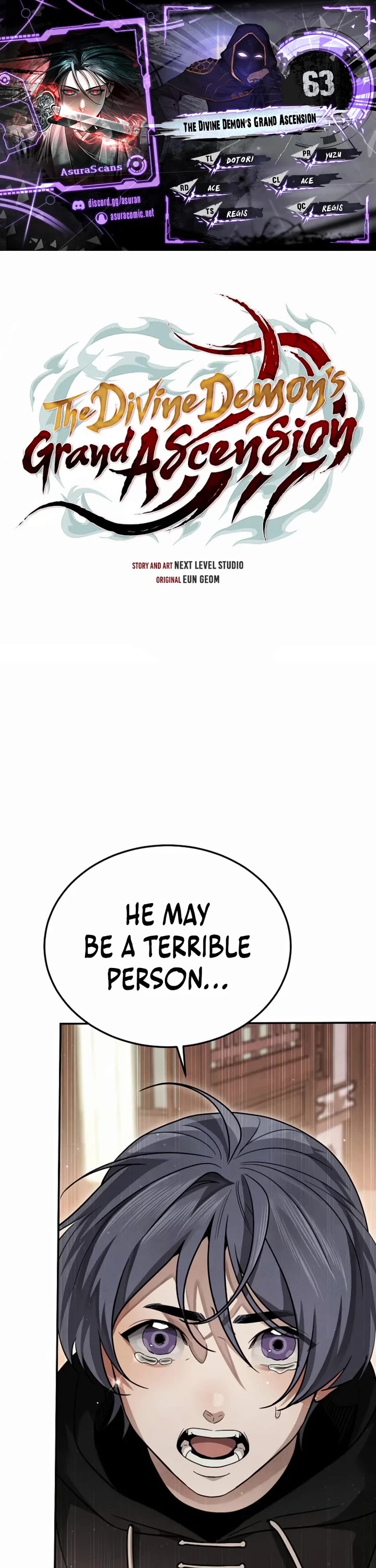 The Divine Demon's Grand Ascension Chapter 63 page 1 - Chapter 63