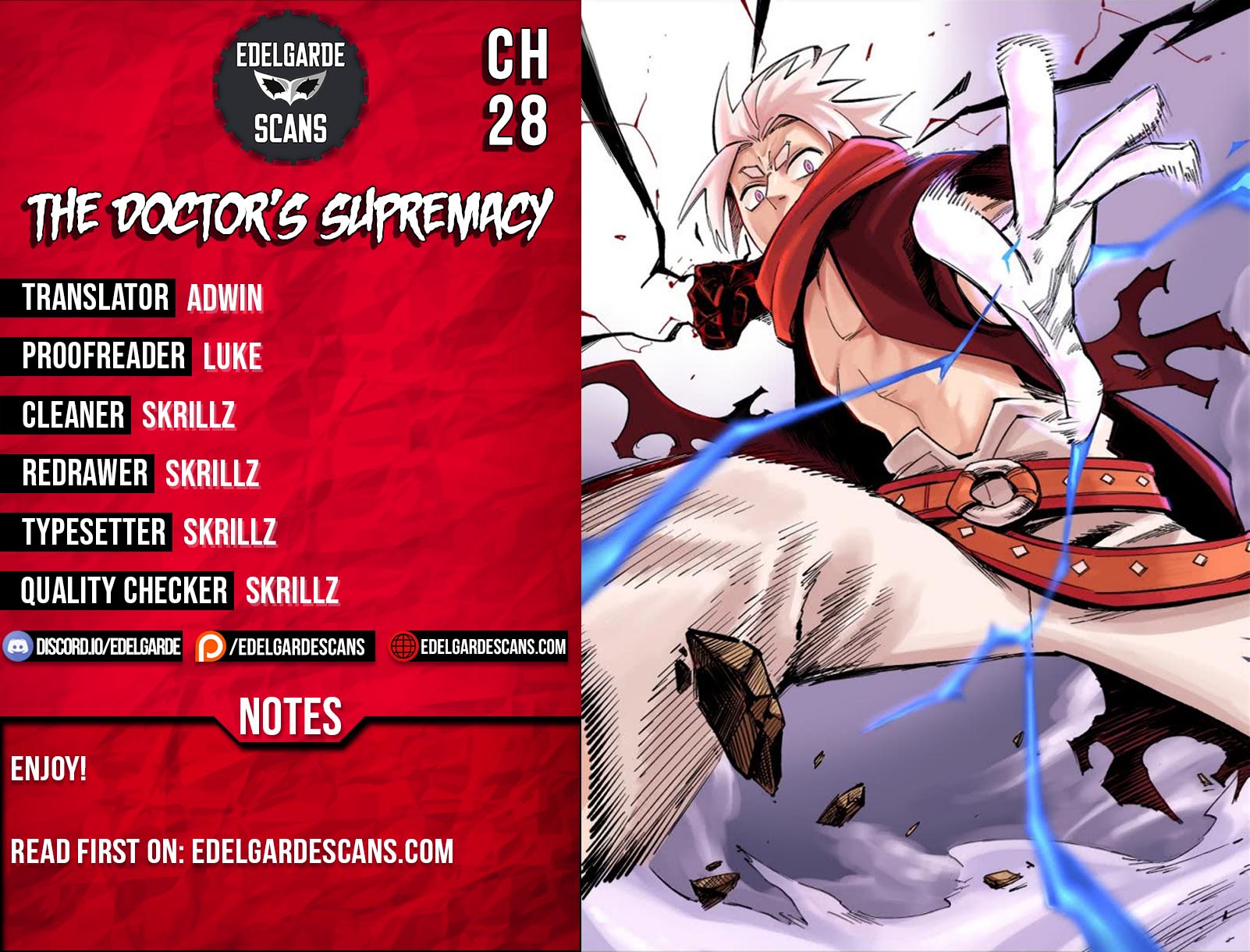 The Doctor's Supremacy Chapter 28 page 1 - Chapter 28: The Era of Killing is Upon Us
