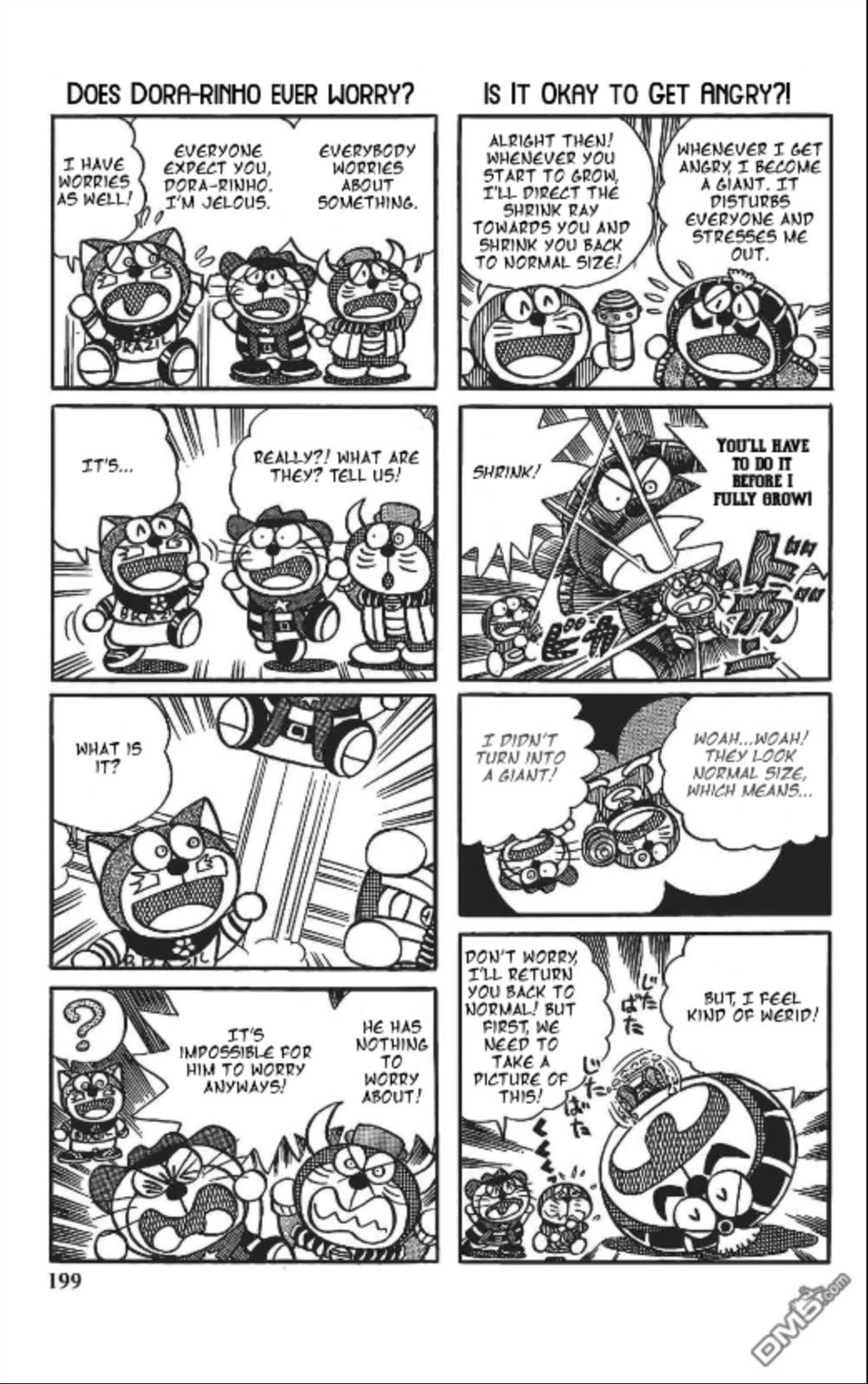 The Doraemon's Special Chapter 12.1 page 3 - Chapter 12.1: The Doraemons: 4 Panel Comics
