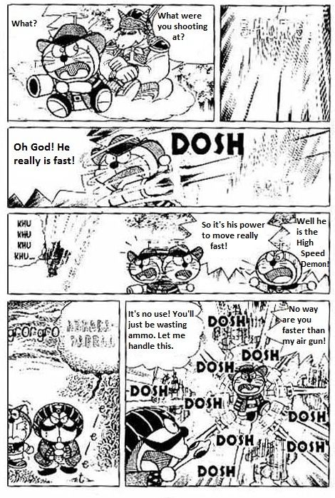 The Doraemon's Special Chapter 2 page 10 - Chapter 2 : The High Speed Demon
