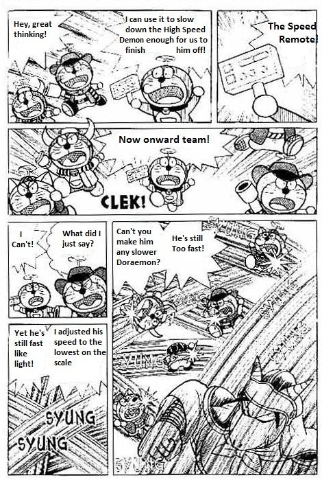 The Doraemon's Special Chapter 2 page 12 - Chapter 2 : The High Speed Demon