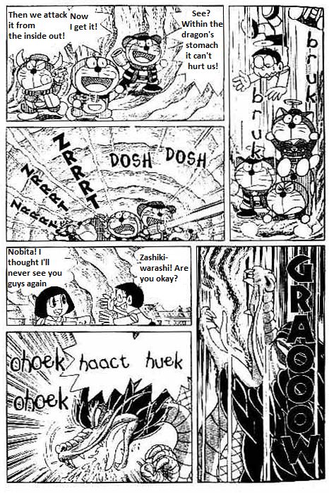 The Doraemon's Special Chapter 3 page 11 - Chapter 3 : In The Dragon's Belly