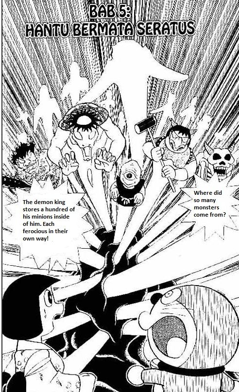 The Doraemon's Special Chapter 5 page 2 - Chapter 5 : The Hundred Eyed Demon King