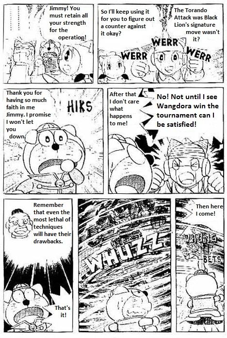 The Doraemon's Special Chapter 7 page 12 - Chapter 7 : Wangdora The King Of Fighters 1