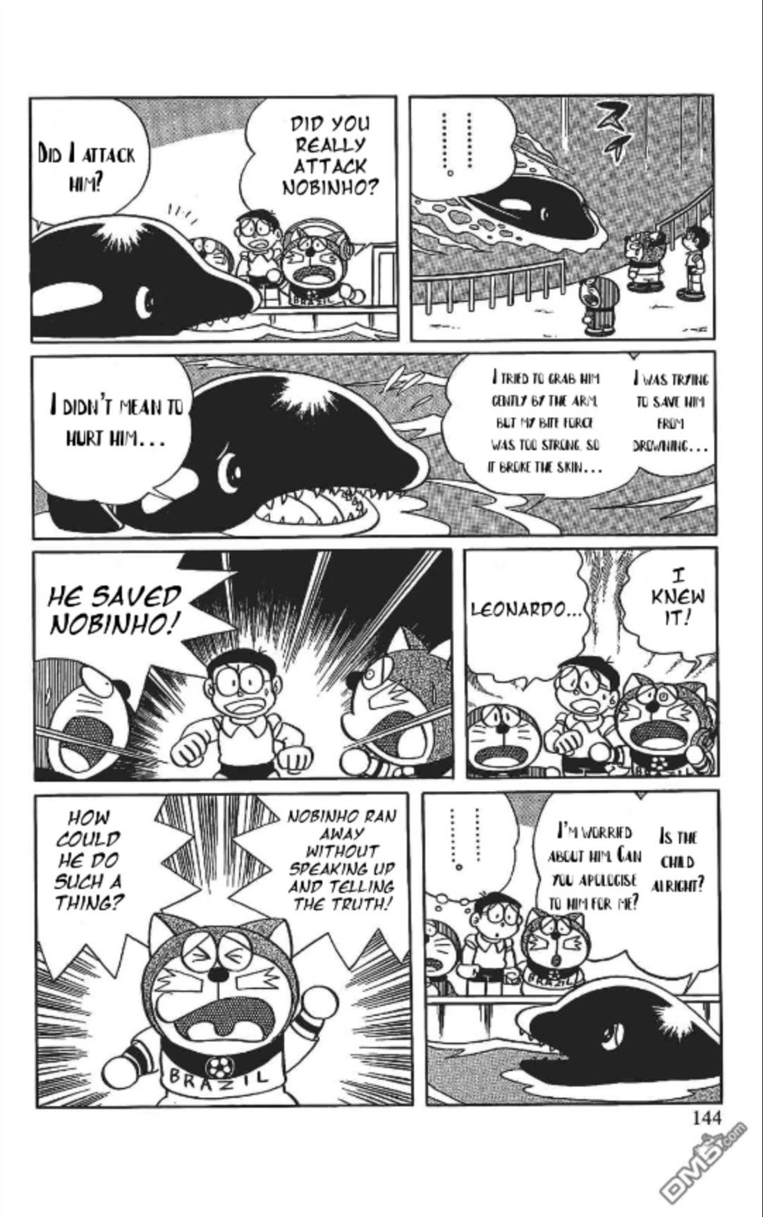 The Doraemon's Special Chapter 9 page 10 - Chapter 9: Save the Orca! (Part One)