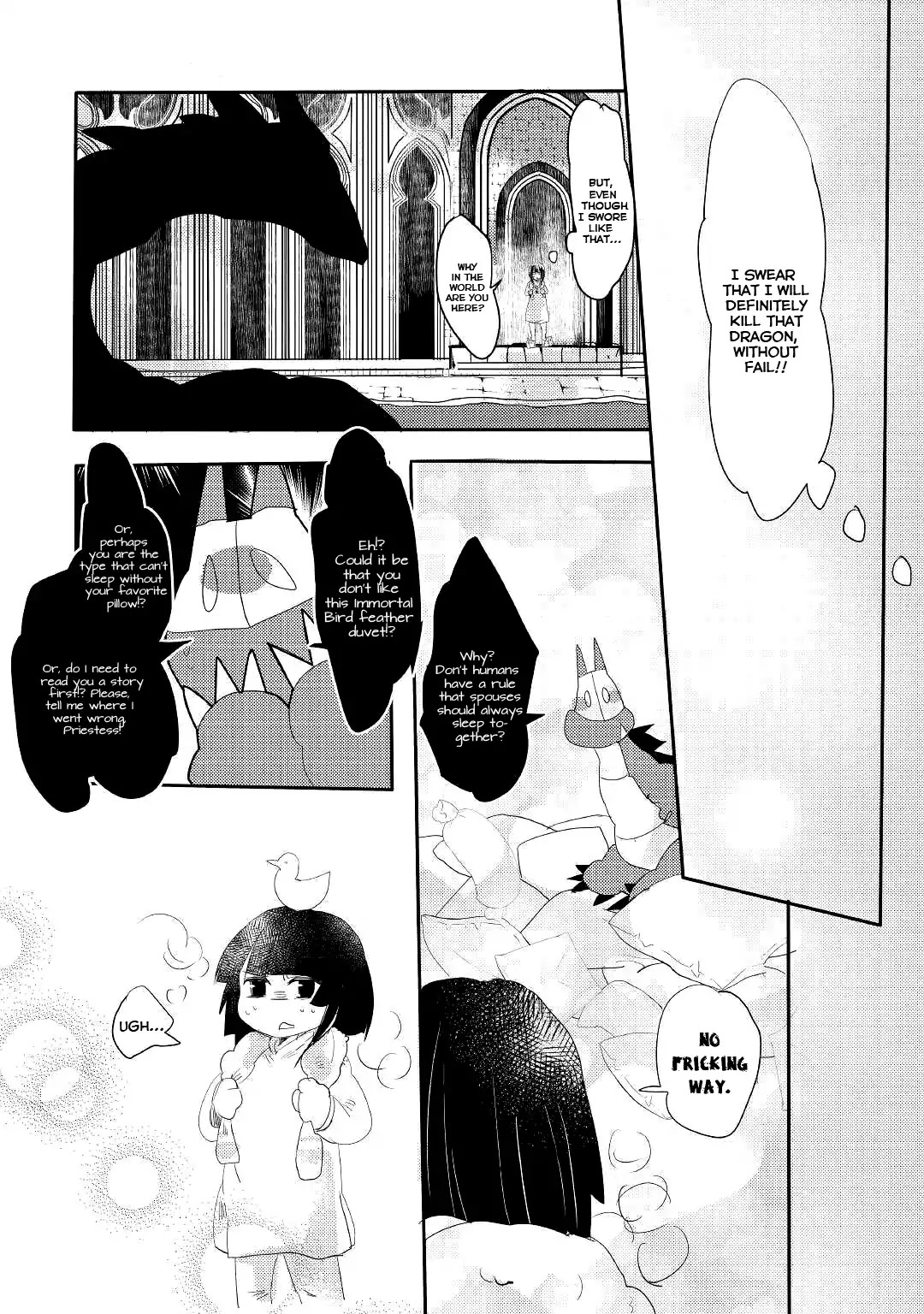 The Dragon And The Dragon Slayer Priestess Chapter 1 page 18 - Chapter 1