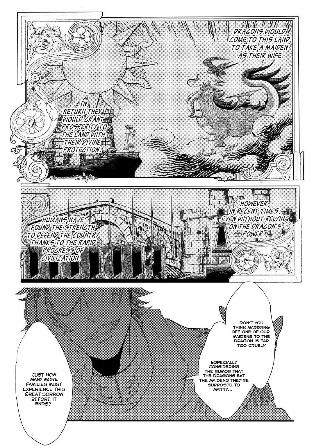 The Dragon And The Dragon Slayer Priestess Chapter 1 page 4 - Chapter 1