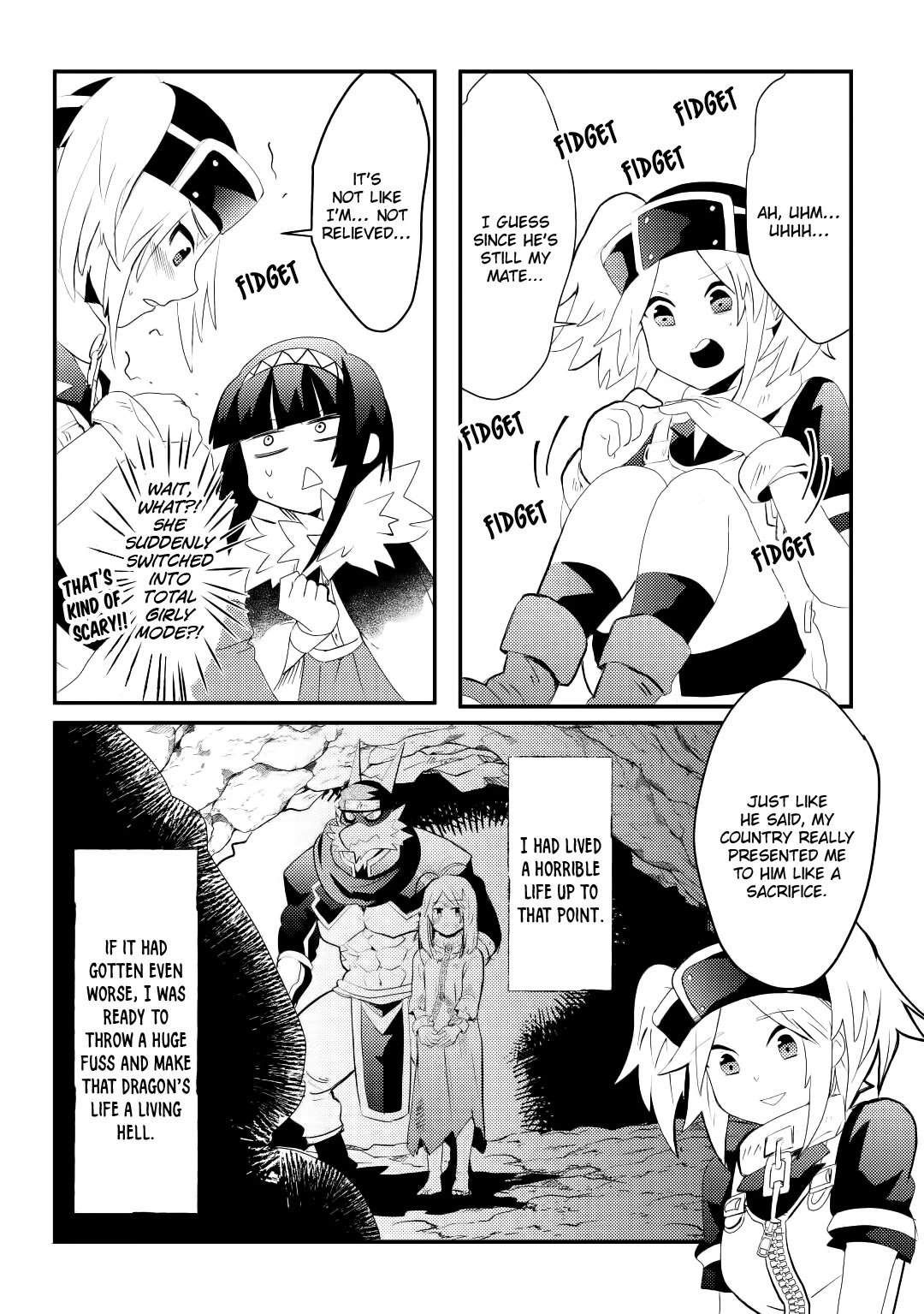 The Dragon And The Dragon Slayer Priestess Chapter 11 page 14 - Chapter 11