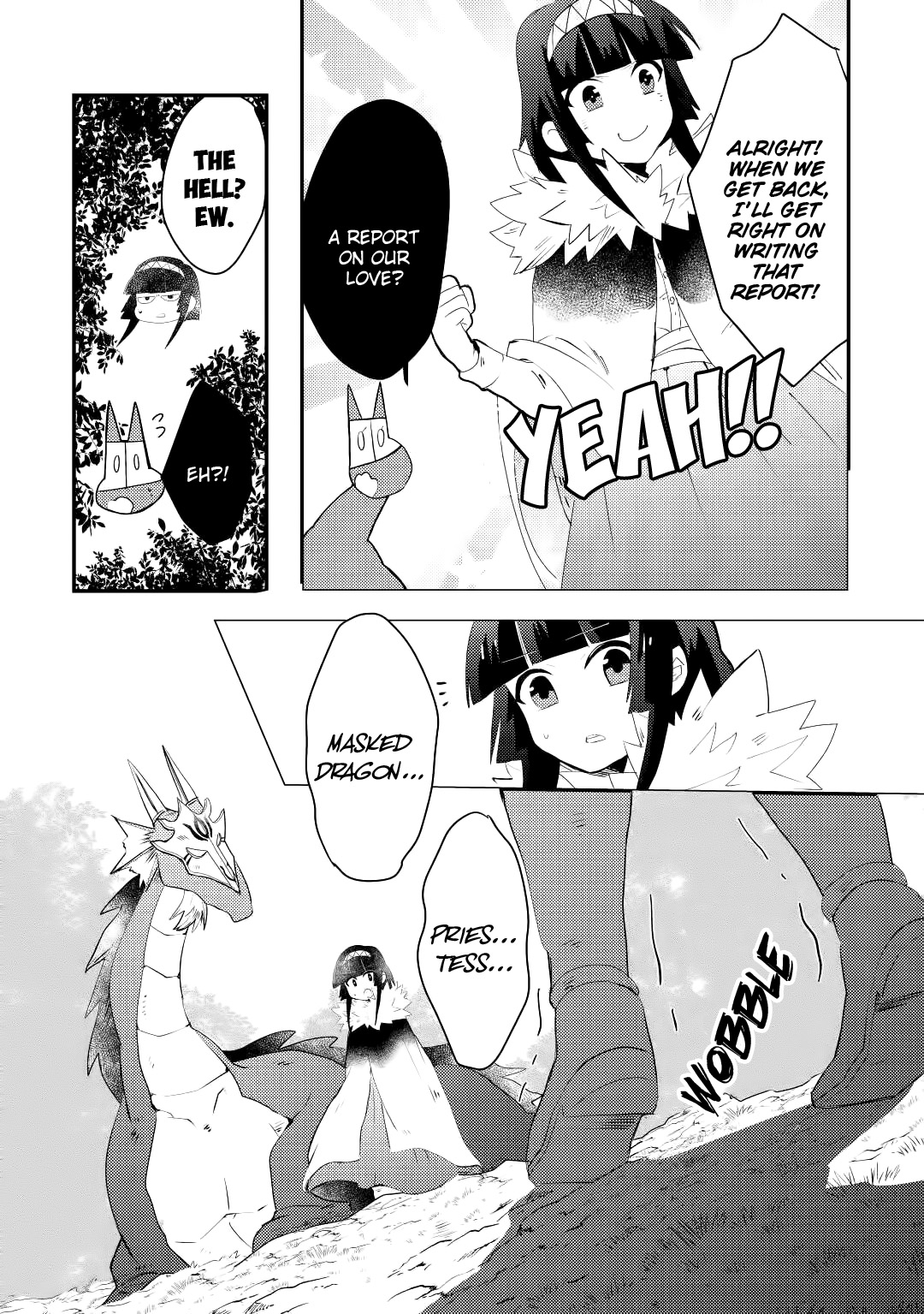 The Dragon And The Dragon Slayer Priestess Chapter 12 page 4 - Chapter 12